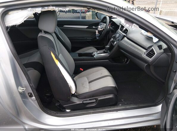 2HGFC4B07HH308989 2017 HONDA CIVIC Silver Вид салону спереду