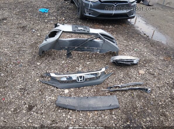 2HGFC4B07HH308989 2017 HONDA CIVIC Silver Вид щитка приладів