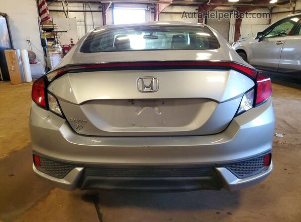 2HGFC4B07HH309933 2017 HONDA CIVIC Silver Հետևի տեսք