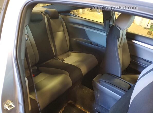 2HGFC4B07HH309933 2017 HONDA CIVIC Silver Հետևի նստատեղերի տեսք