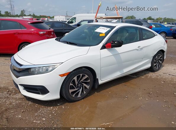2HGFC4B08GH303931 2016 HONDA CIVIC White Przód lewy