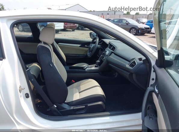 2HGFC4B08GH303931 2016 HONDA CIVIC White Widok wnętrza z przodu