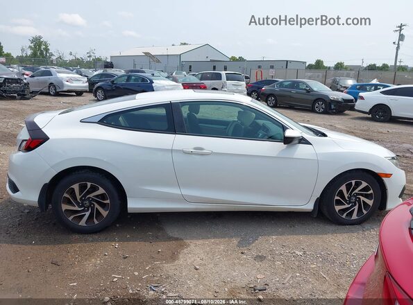 2HGFC4B08GH303931 2016 HONDA CIVIC White Widok wnętrza z tyłu