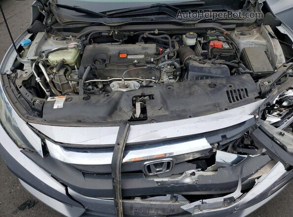 2HGFC4B09GH311777 2016 HONDA CIVIC Silver Вид задньої частини салону