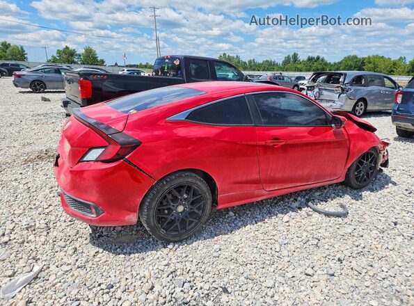 2HGFC4B0XGH303073 2016 HONDA CIVIC Red Rear right