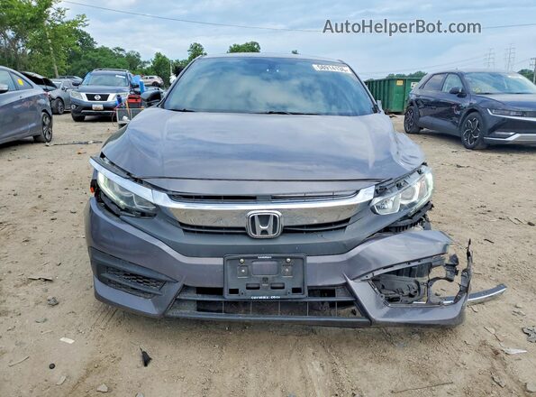 2HGFC4B0XJH303064 2018 HONDA CIVIC Gray წინა ხედი