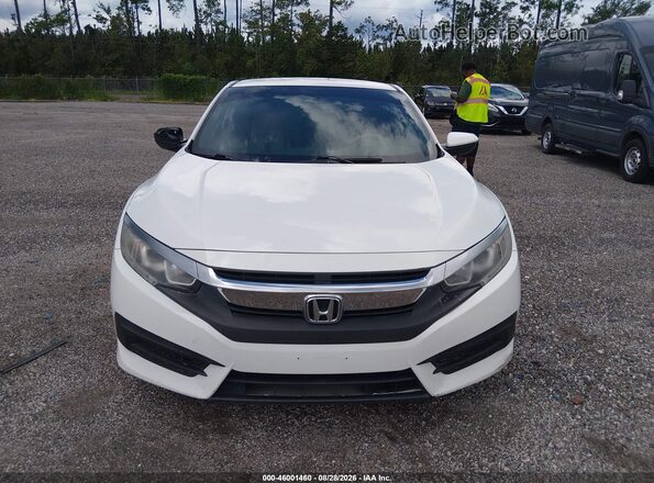 2HGFC4B50HH304228 2017 HONDA CIVIC White Vista del cuadro de instrumentos