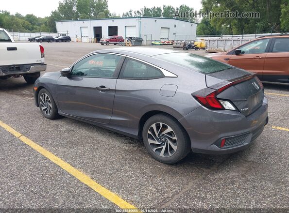 2HGFC4B51HH301953 2017 HONDA CIVIC Gray Trasero izquierdo
