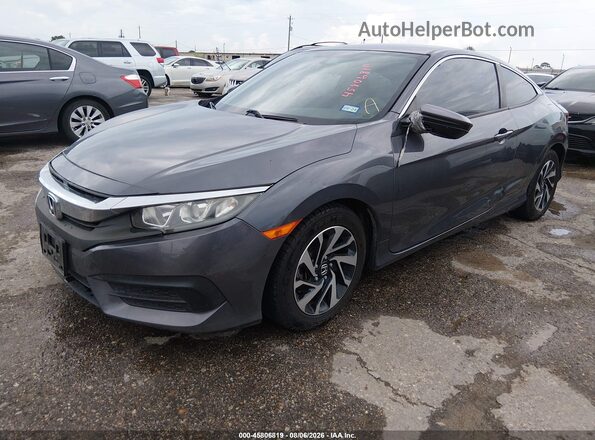 2HGFC4B51HH307008 2017 HONDA CIVIC Gray Front left