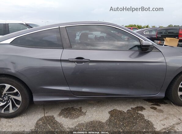2HGFC4B51HH307008 2017 HONDA CIVIC Gray Rear interior view