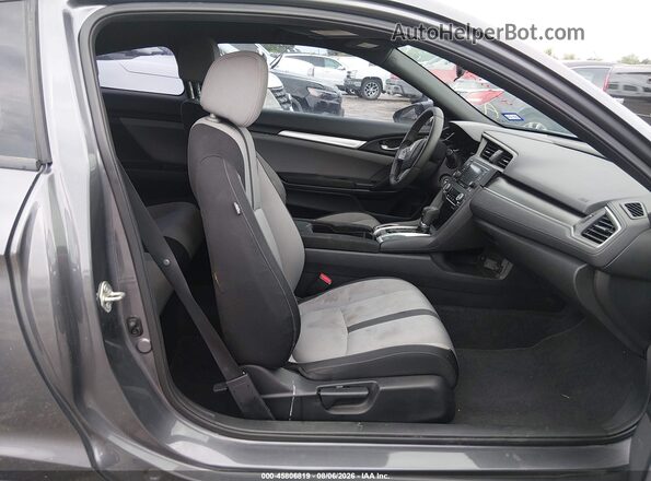 2HGFC4B51HH307008 2017 HONDA CIVIC Gray Front interior view