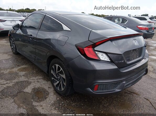 2HGFC4B51HH307008 2017 HONDA CIVIC Gray Rear left