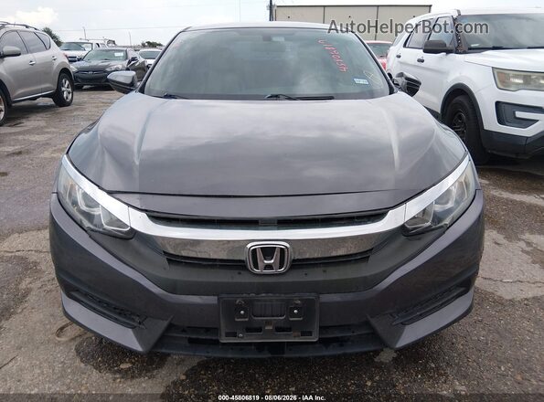 2HGFC4B51HH307008 2017 HONDA CIVIC Gray Instrument cluster view