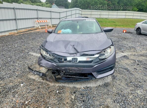 2HGFC4B51JH306396 2018 HONDA CIVIC Gray Front view