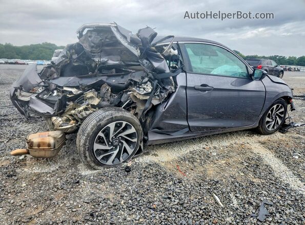 2HGFC4B51JH306396 2018 HONDA CIVIC Gray Rear right