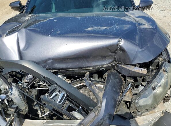 2HGFC4B54GH316154 2016 HONDA CIVIC Gray Widok wnętrza z tyłu