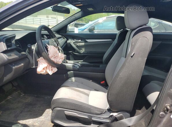 2HGFC4B54GH316154 2016 HONDA CIVIC Gray Widok wnętrza z przodu