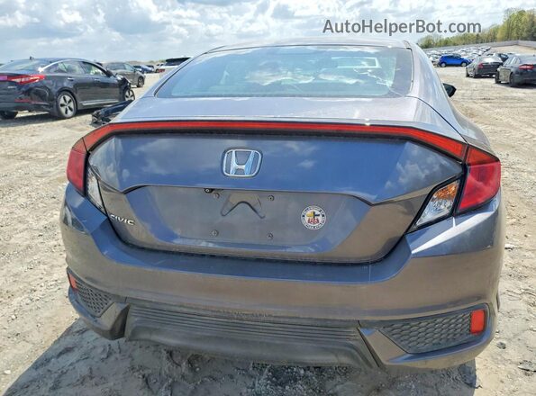 2HGFC4B54GH316154 2016 HONDA CIVIC Gray Widok z tyłu