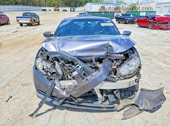 2HGFC4B54GH316154 2016 HONDA CIVIC Gray Widok z przodu