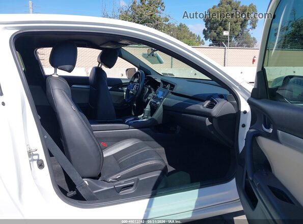 2HGFC4B54HH310176 2017 HONDA CIVIC White Widok wnętrza z przodu