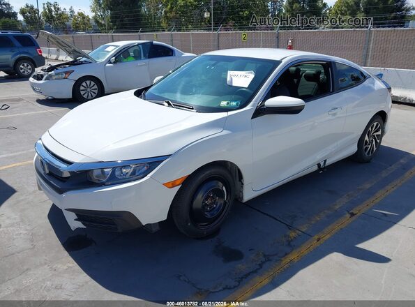2HGFC4B54HH310176 2017 HONDA CIVIC White Przód lewy
