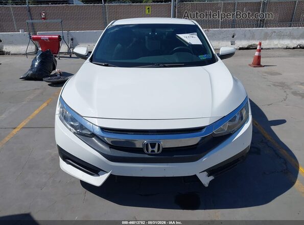 2HGFC4B54HH310176 2017 HONDA CIVIC White Widok zestawu wskaźników