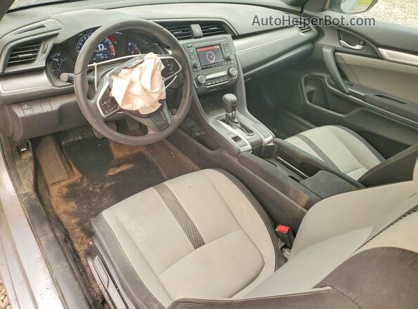 2HGFC4B55JH300858 2018 HONDA CIVIC Silver Widok deski rozdzielczej