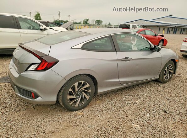 2HGFC4B55JH300858 2018 HONDA CIVIC Silver Tył prawy
