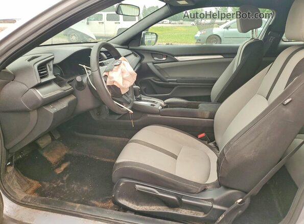 2HGFC4B55JH300858 2018 HONDA CIVIC Silver Widok wnętrza z przodu