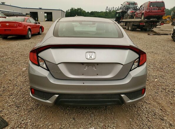 2HGFC4B55JH300858 2018 HONDA CIVIC Silver Widok z tyłu