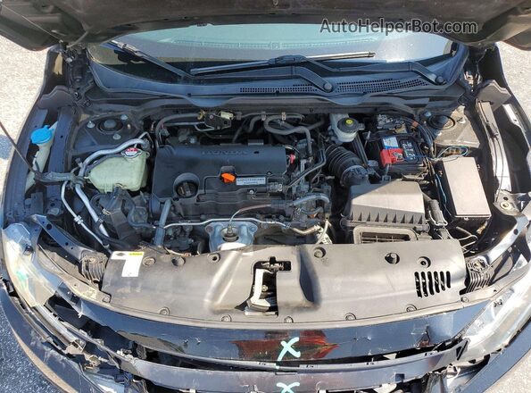 2HGFC4B56HH303732 2017 HONDA CIVIC Black Սալոնի հետևի տեսք