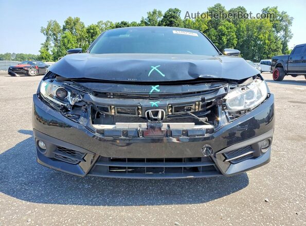 2HGFC4B56HH303732 2017 HONDA CIVIC Black Դիմացի տեսք