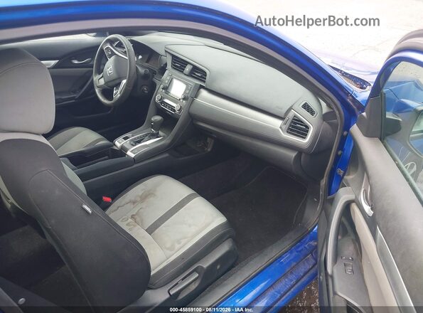 2HGFC4B57GH300613 2016 HONDA CIVIC Blue Front interior view