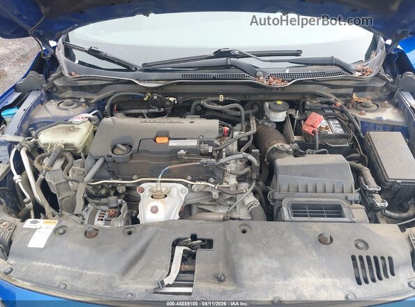 2HGFC4B57GH300613 2016 HONDA CIVIC Blue Rear view