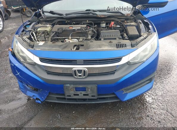 2HGFC4B57GH300613 2016 HONDA CIVIC Blue Front view