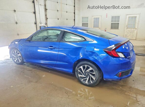 2HGFC4B57GH304869 2016 HONDA CIVIC Синий Задняя левая четверть