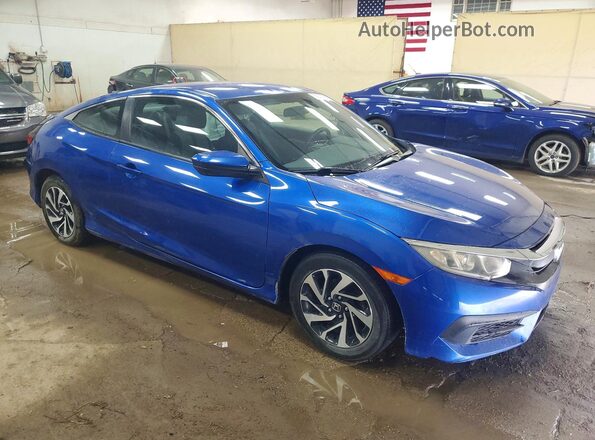 2HGFC4B57GH304869 2016 HONDA CIVIC Синий Передняя правая четверть
