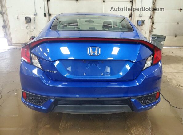 2HGFC4B57GH304869 2016 HONDA CIVIC Синий Вид сзади