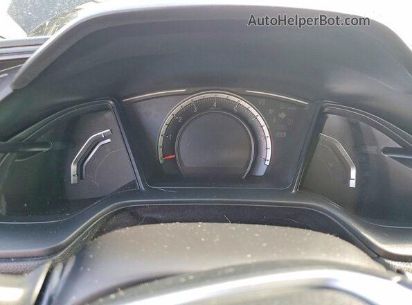 2HGFC4B57HH307000 2017 HONDA CIVIC Black Vista del cuadro de instrumentos