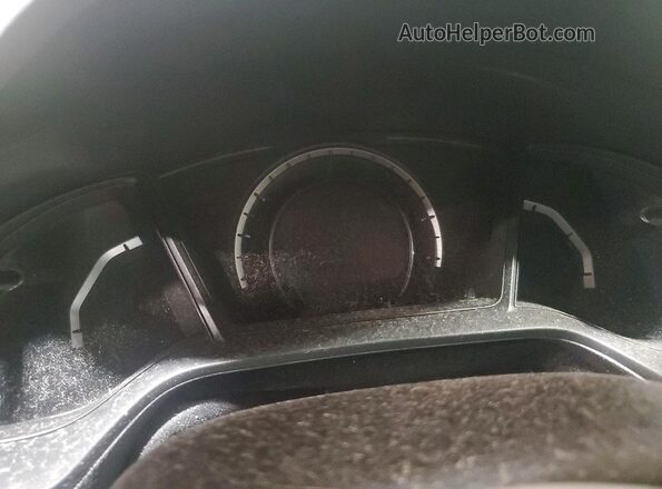 2HGFC4B57HH310043 2017 HONDA CIVIC Gray Вид щитка приладів