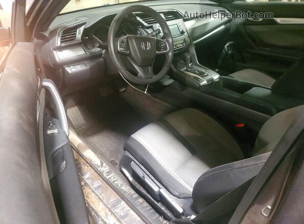 2HGFC4B57HH310043 2017 HONDA CIVIC Gray Вид панелі приладів