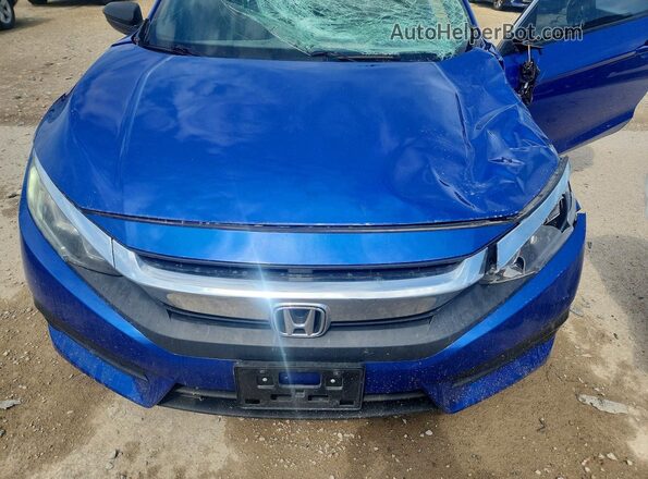 2HGFC4B57JH301560 2018 HONDA CIVIC Blue Vista interior trasera