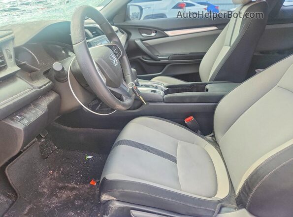 2HGFC4B57JH301560 2018 HONDA CIVIC Blue Vista interior delantera