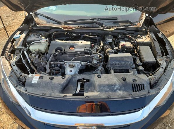 2HGFC4B58GH315878 2016 HONDA CIVIC Black უკანა სალონის ხედი