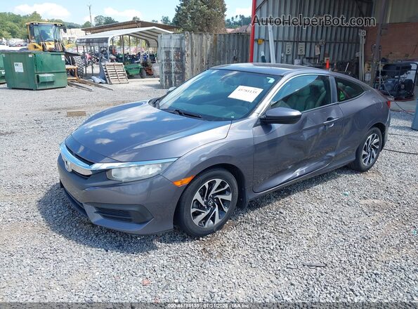 2HGFC4B59GH316151 2016 HONDA CIVIC Серый Передняя левая четверть