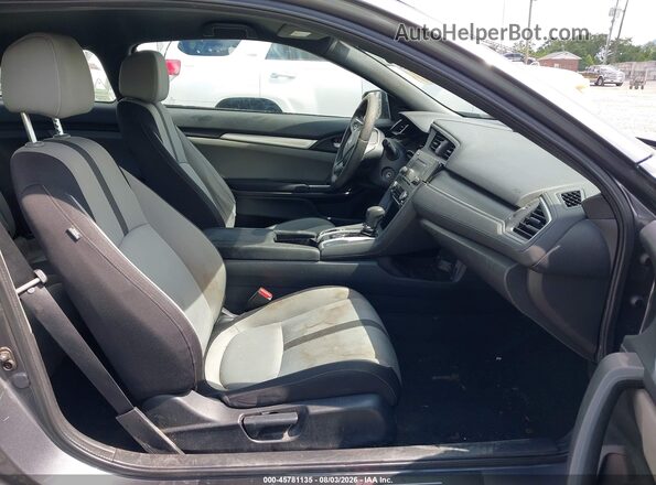2HGFC4B59GH316151 2016 HONDA CIVIC Серый Вид салона спереди