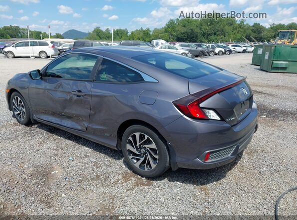 2HGFC4B59GH316151 2016 HONDA CIVIC Серый Задняя левая четверть