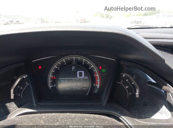 2HGFC4B59GH316151 2016 HONDA CIVIC Серый Вид задних сидений
