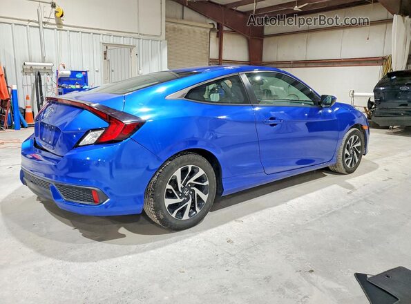 2HGFC4B5XGH303358 2016 HONDA CIVIC Blue Tył prawy