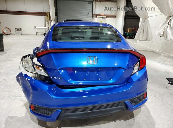 2HGFC4B5XGH303358 2016 HONDA CIVIC Blue Widok z tyłu